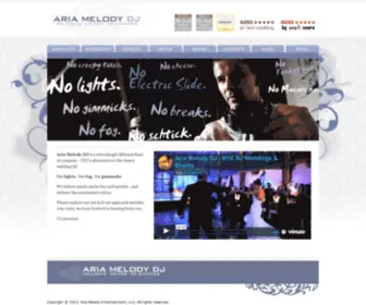 Ariamelody.com(Aria Melody DJ) Screenshot