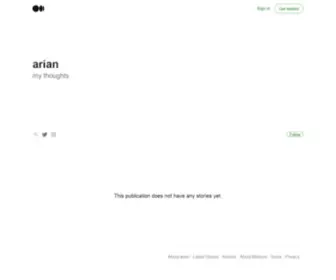 Arian.io(Arian) Screenshot