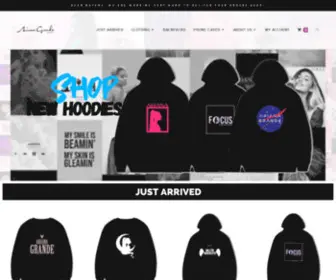 Arianagrande-Merch.com(Shop Ariana Grande Merch) Screenshot