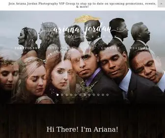 Arianajordan.com(Ariana Jordan Photography) Screenshot