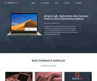 Arianelab.com(Arianelab) Screenshot