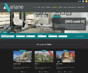 Arianesas.com(ARIANE SAS) Screenshot