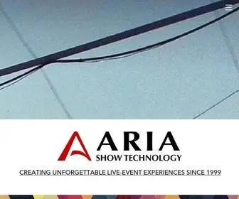Ariashow.com(ARIA Show Technology) Screenshot