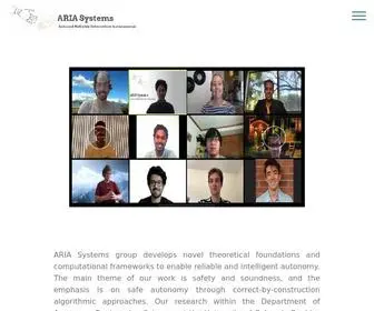 Ariasystems.group(ARIA Systems Group) Screenshot