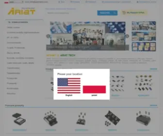 Ariat-Tech.pl(ARIAT TECHNOLOGY LIMITED) Screenshot