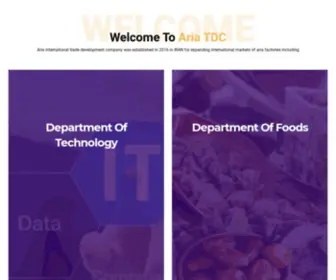 Ariatdc.com(ARIA TDC) Screenshot