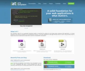 Ariatemplates.com(Aria Templates) Screenshot