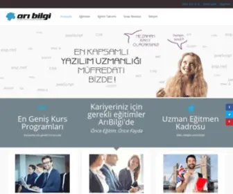 Aribilgi.com(Bilgi Bilgisayar Kursu) Screenshot