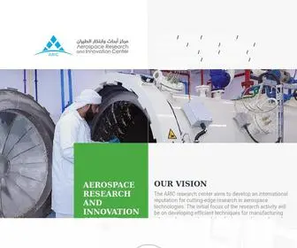 Aric.ae(Aero space Research and Innovation Center) Screenshot