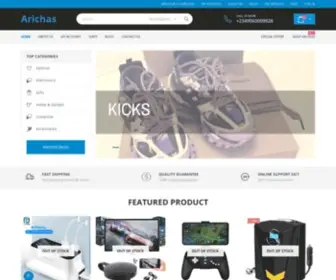 Arichas.com(Arichas Online Store) Screenshot