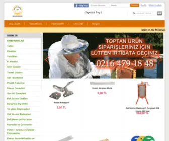 Aricilikmerkezi.com(Arıcılık malzemeri) Screenshot