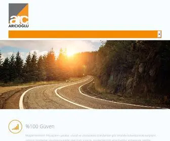 Aricioglu.com(Irketler Grubu) Screenshot