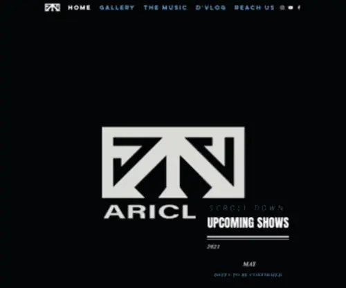 Ariclan.com(Band) Screenshot