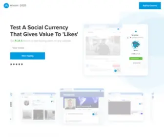 Aricoin.org(A Social Currency That Gives Value To 'Likes') Screenshot
