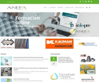 Aridos.org(Asociación Nacional de Fabricantes de Áridos) Screenshot