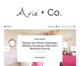 Arieandco.com(Arie) Screenshot