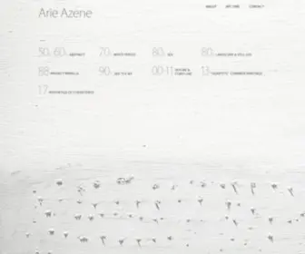 Arieazene.com(Arie Azene אריה אזן) Screenshot