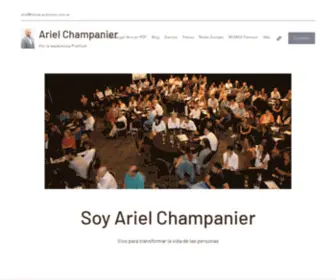 Arielchampanier.com(Ariel Champanier) Screenshot