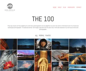 Arielestulin.com(Travel & Landscape Photography) Screenshot
