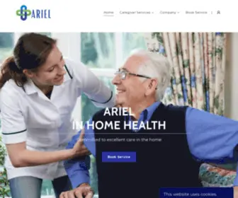 Arielhomehealth.com(Ariel Home Healthcare) Screenshot