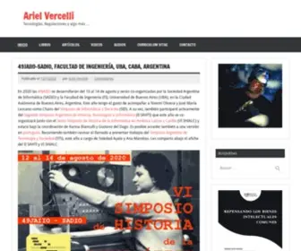 Arielvercelli.org(Ariel Vercelli) Screenshot