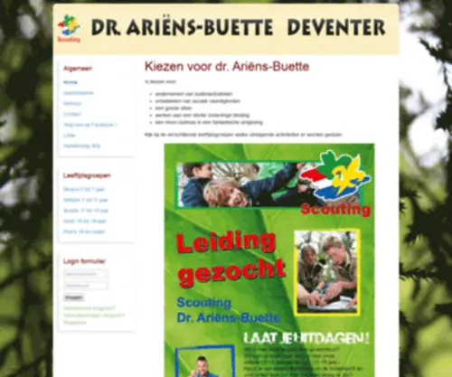 Ariens-Buette.nl(Ariëns) Screenshot