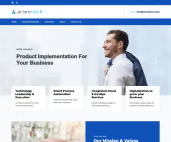 Arieotech.com(Arieotech) Screenshot