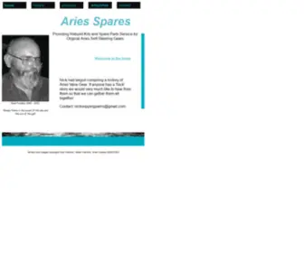 Ariesvane.com(Providing Vane Gear Spares and information) Screenshot