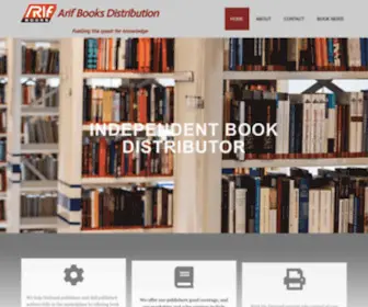 Arifbooks.com(Arif Books) Screenshot