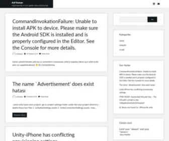 Arifduman.com(Kişisel) Screenshot