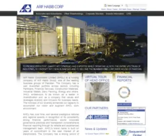 Arifhabibcorp.com(Arif Habib Corp) Screenshot