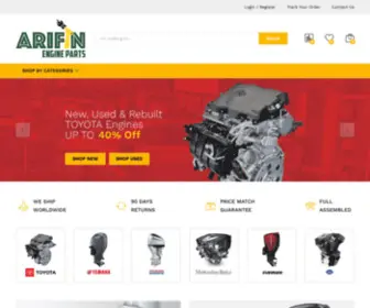 Arifinengine.com(Arifin Engine) Screenshot
