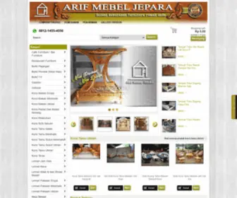 Arifmebeljepara.com(ARIF MEBEL JEPARA) Screenshot