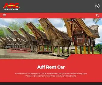 Arifrentcar.com(Rental Mobil Makassar) Screenshot