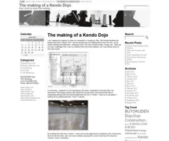 Arigadojo.com(The making of a Kendo Dojo) Screenshot