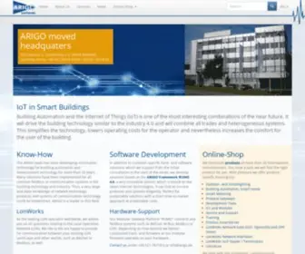 Arigo-Software.de(IoT und Cloud Lösungen) Screenshot