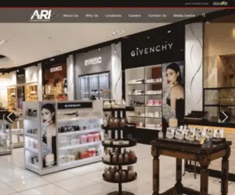 Ari.ie(Aer Rianta International (ARI)) Screenshot