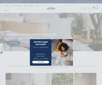 Ariika.com(Your comfort shopping destination) Screenshot