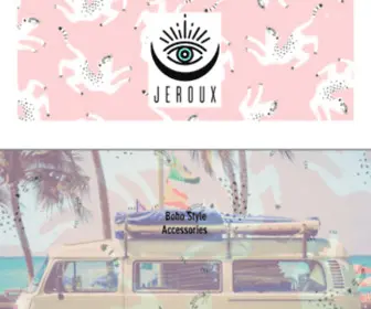 Arijeroux.com(Boho Jewelry) Screenshot