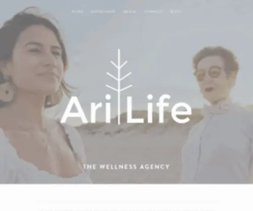 Arilife.com(Ari Life) Screenshot