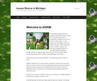 Arim.org(Aussie Rescue in Michigan) Screenshot