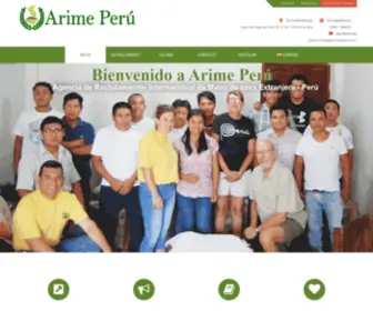 Arimeperu.com(Arime Perú) Screenshot