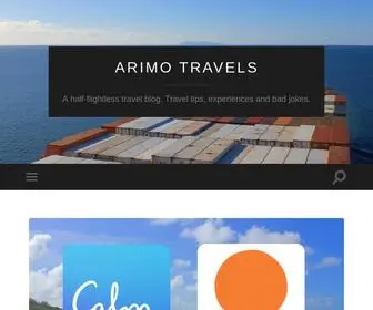 Arimotravels.com(Sustainable Travel Blog) Screenshot
