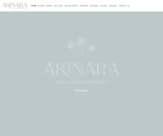 Arinararesort.com(Arinararesort) Screenshot