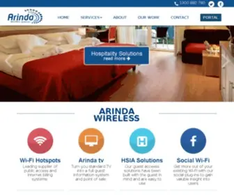 Arinda.com.au(IT Services Management) Screenshot