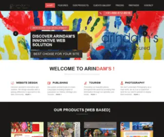 Arindambhowmik.com(Website design development company) Screenshot