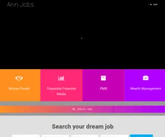 Arinjobs.com(Arin Jobs) Screenshot