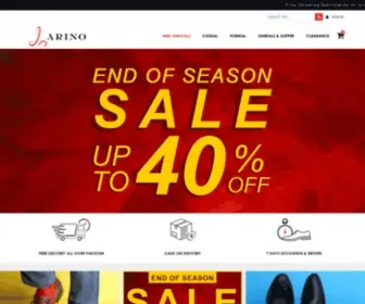 Arinoshoes.com(Mens Shoes in Pakistan) Screenshot