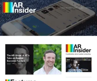 Arinsider.co(Ar insider is a launchpad for daily) Screenshot