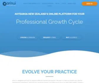 Arinui.com(Teacher Growth and Development) Screenshot